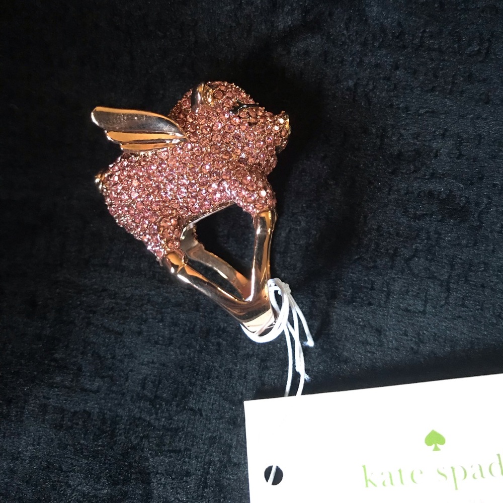 Kate Spade Flying Pig Ring Size 8